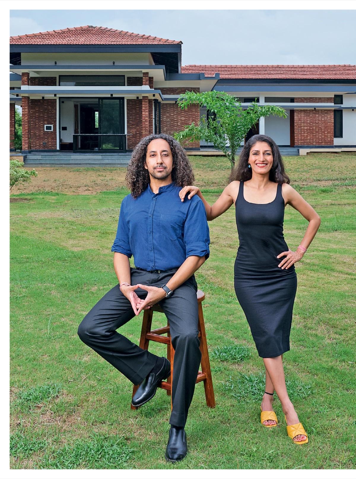 Shreenu and Ranjeet Mukherjee, founders of Atelier Shreenu